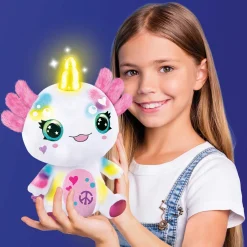 Airbrush Plush Aksolotli Maalattava Pehmolelu