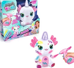Airbrush Plush Aksolotli Maalattava Pehmolelu