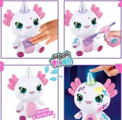 Airbrush Plush Aksolotli Maalattava Pehmolelu