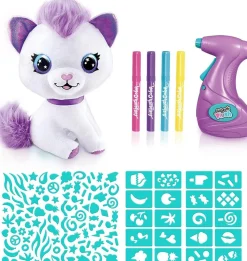 Airbrush Plush Kissa Värjättävä Pehmolelu