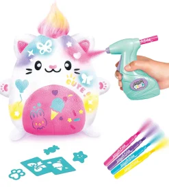 Airbrush Plush Maalattava Pehmolelu Kawaii Kitty Kissa