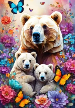 Alipson Puzzle 1000 Palan Palapeli Bears