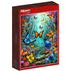 Alipson Puzzle 500 Palan Palapeli Clouds Of Butterflies
