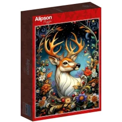Alipson Puzzle 1000 Palan Palapeli Fenruil - The Winter King's Storybook