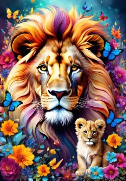 Alipson Puzzle 1000 Palan Palapeli Lions