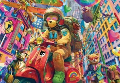 Alipson Puzzle 1000 Palan Palapeli Teddy On The Go