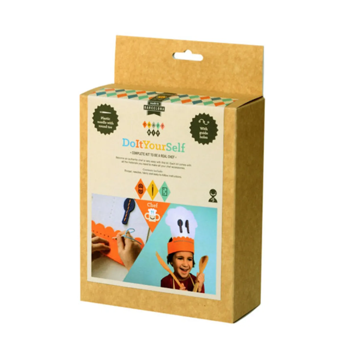 aPunt Barcelona Craft Kit, Ompelusetti Kokkihattu
