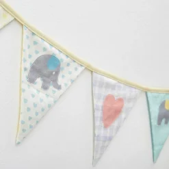 Baby Button Bag, Bunting Kit
