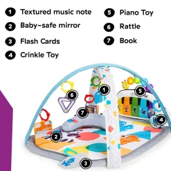 Baby Einstein 4-in-1 Kickin' Tunes Aktiviteettimatto Vauvajumppa Musiikki
