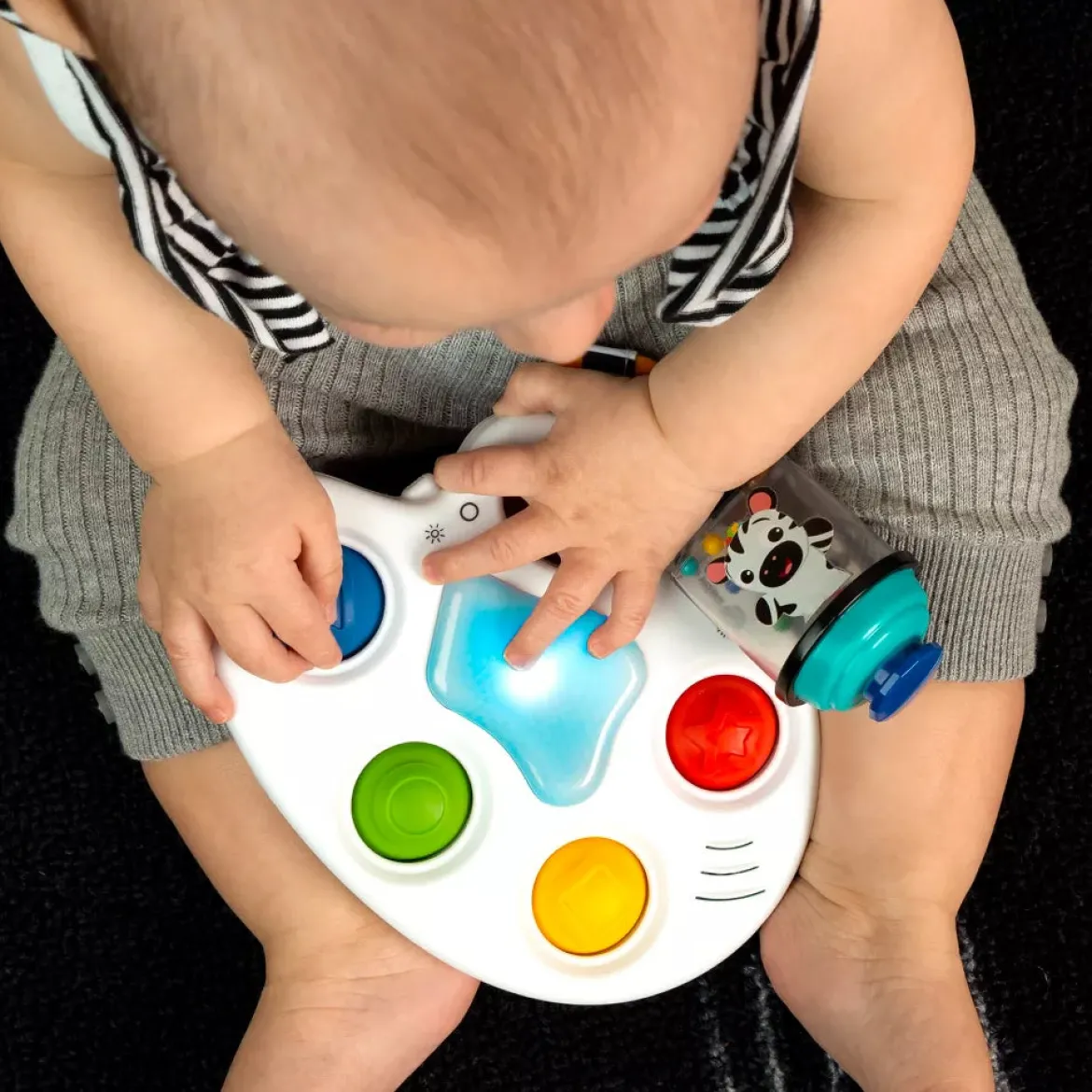 Baby Einstein Popper Activity Paint Pallet Dimples Poksauttelulelu