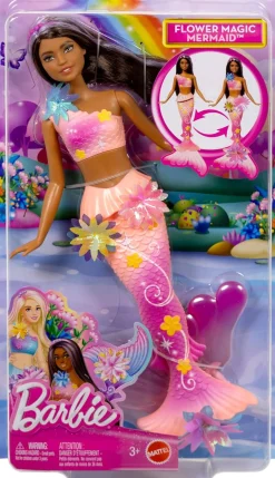 Barbie Blooming Mermaid Merenneito Nukke Pinkki