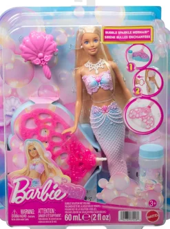 Barbie Bubble Sparkle Merenneito Nukke Leikkisetti