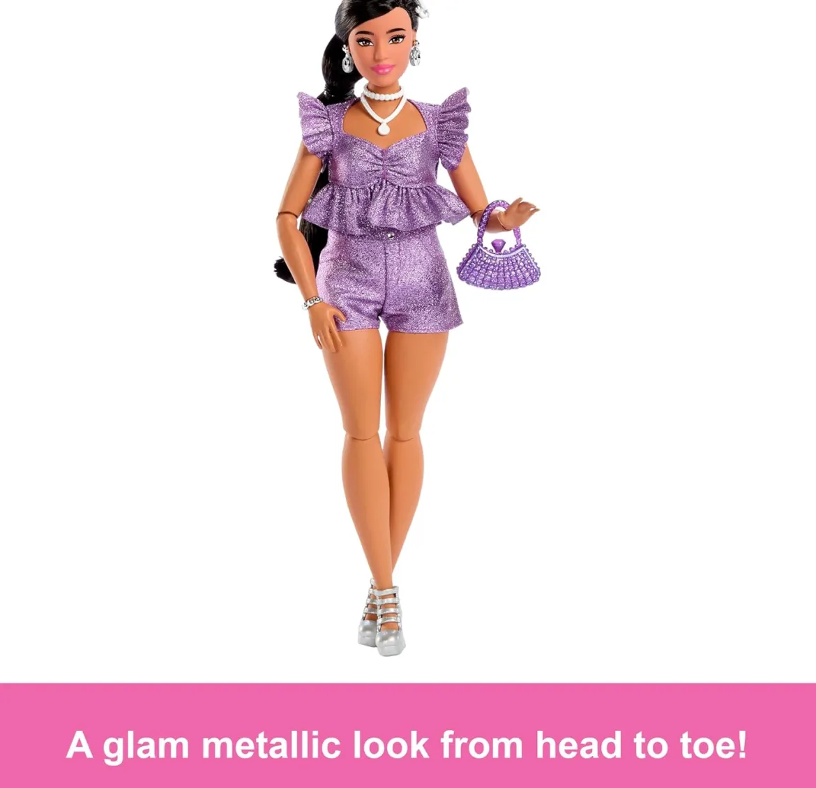 Barbie Deluxe Style Nukke Lila