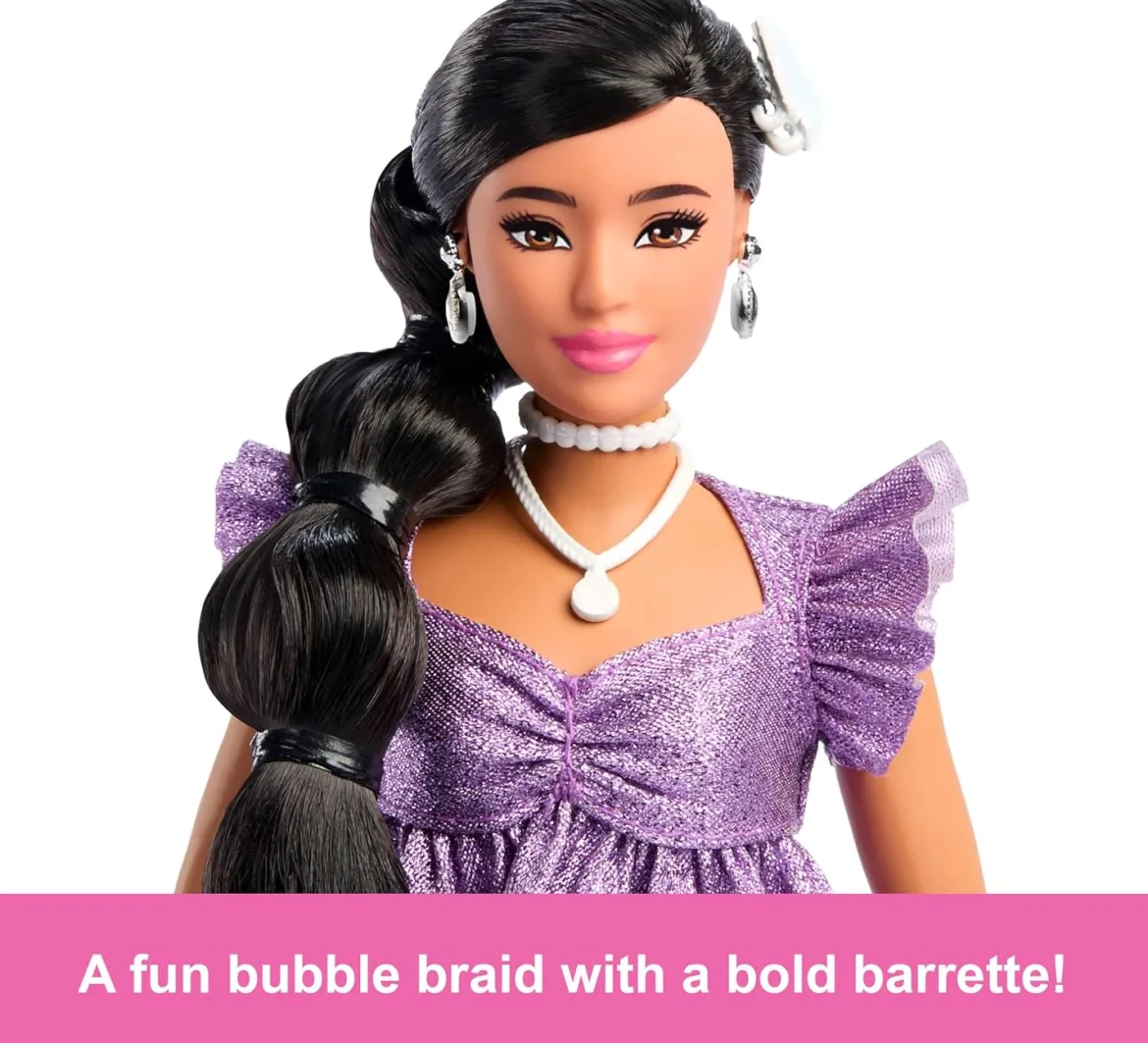 Barbie Deluxe Style Nukke Lila