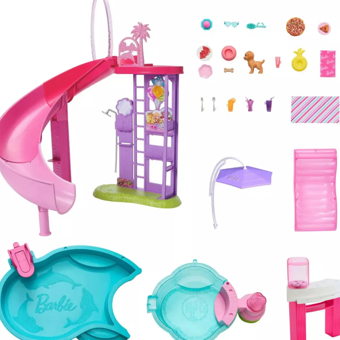 Barbie Dream Pool Uima-allas Leikkisetti