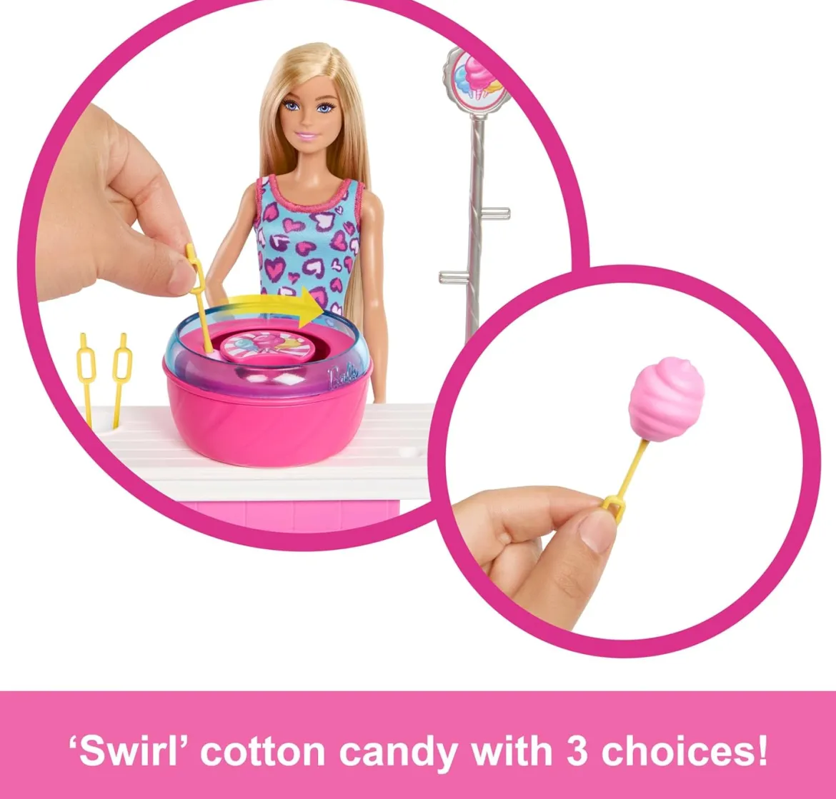 Barbie Leikkisetti Beach Detectives Treats and Games Booth