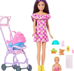 Barbie Skipper Babysitter Lastenvahti Barbie Leikkisetti