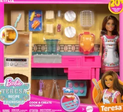 Barbie & Teresa Cook and Create Kitchen Barbien Keittiö Leikkisetti