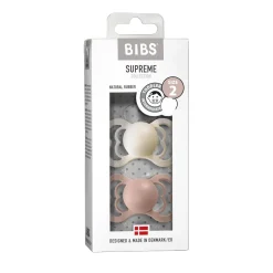BIBS Supreme Tutti 2kpl Koko 1 Ivory/Blush