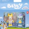 Bluey Hahmopaketti 2 Hahmoa Chilli ja Bandit