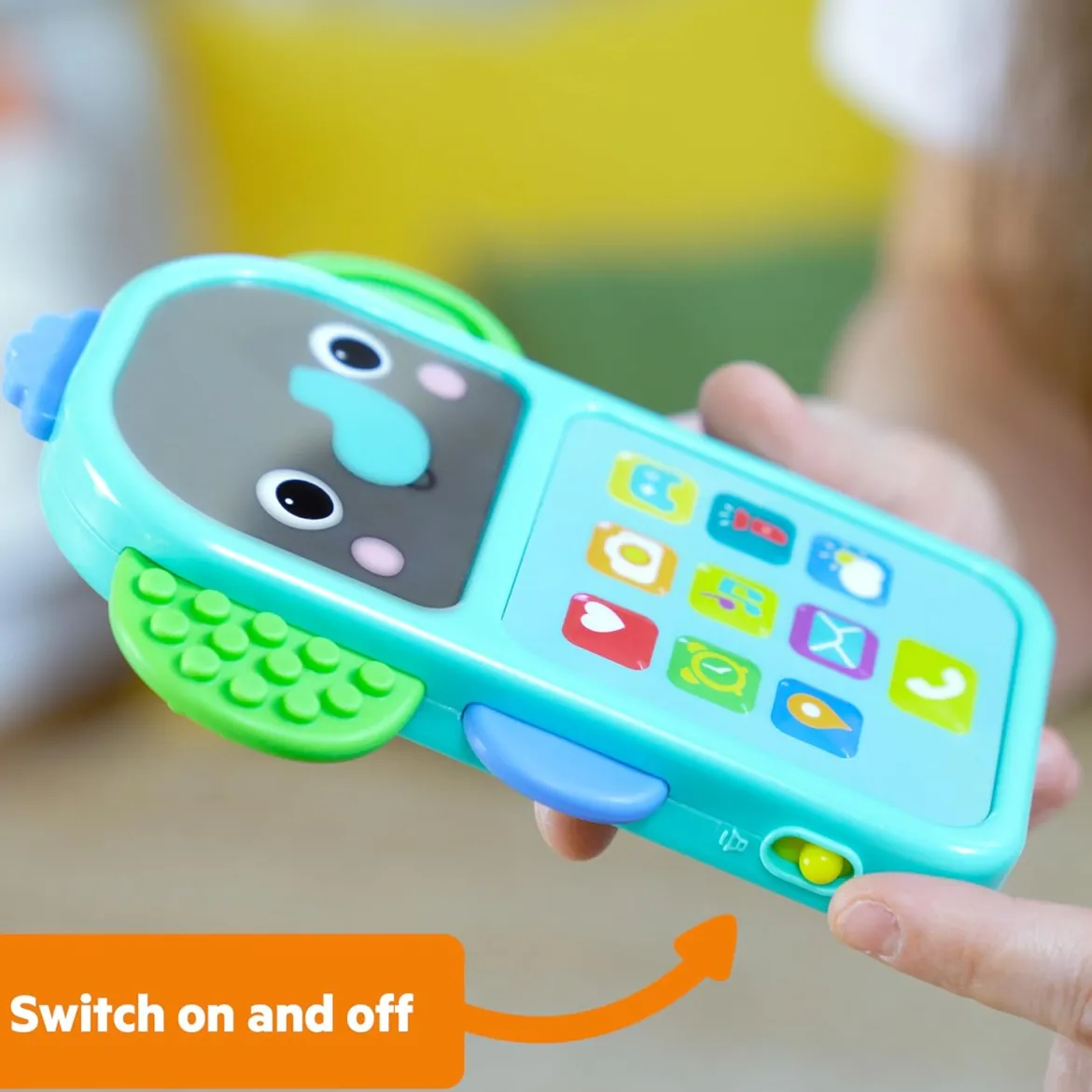 Bright Starts Elephone Leikkipuhelin Äänillä ja Valoilla