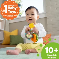 Bright Starts Musical MonKeys Autonavaimet Äänillä ja Valolla