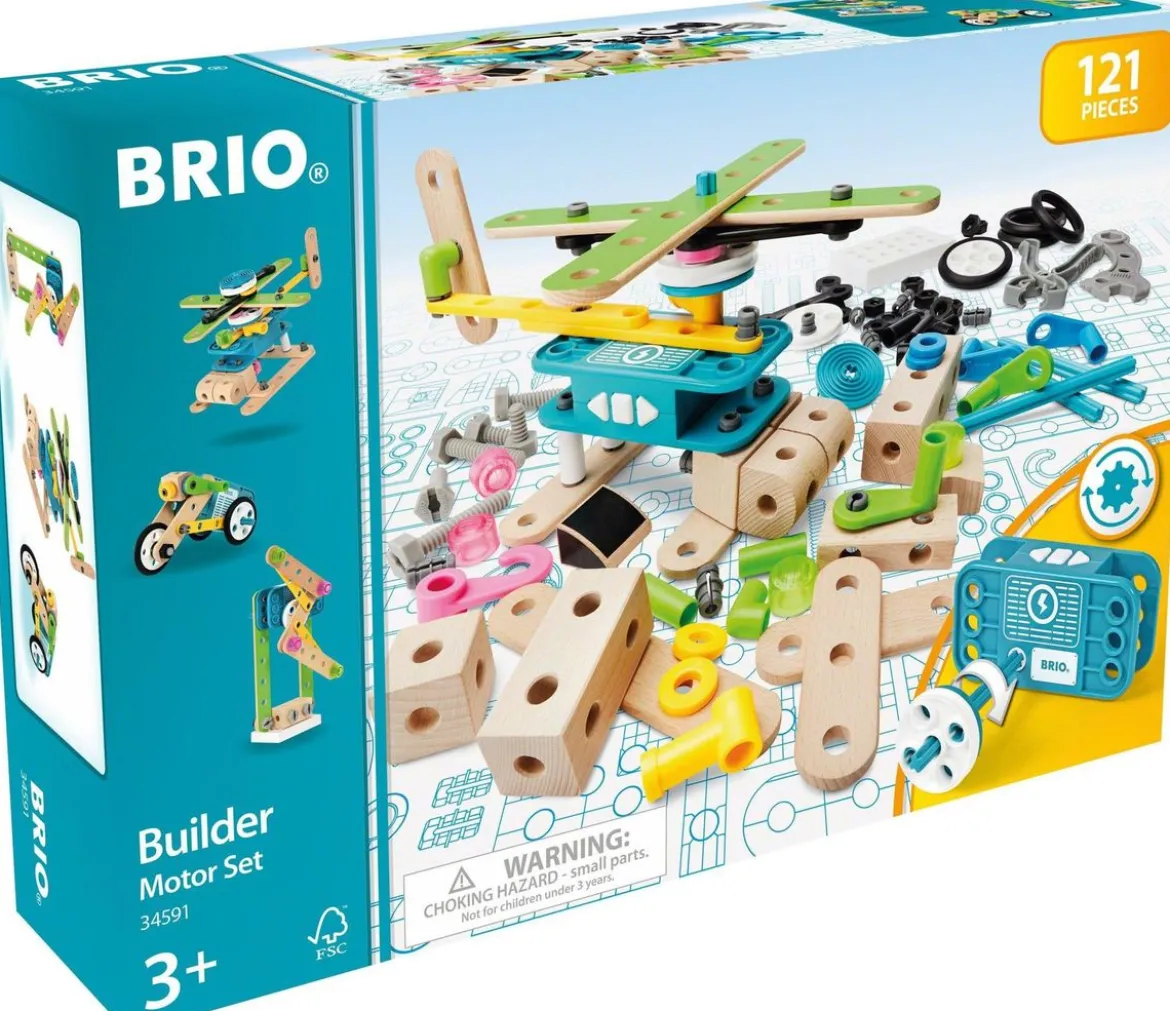 34591 Brio Builder Moottorisetti 121 Osaa