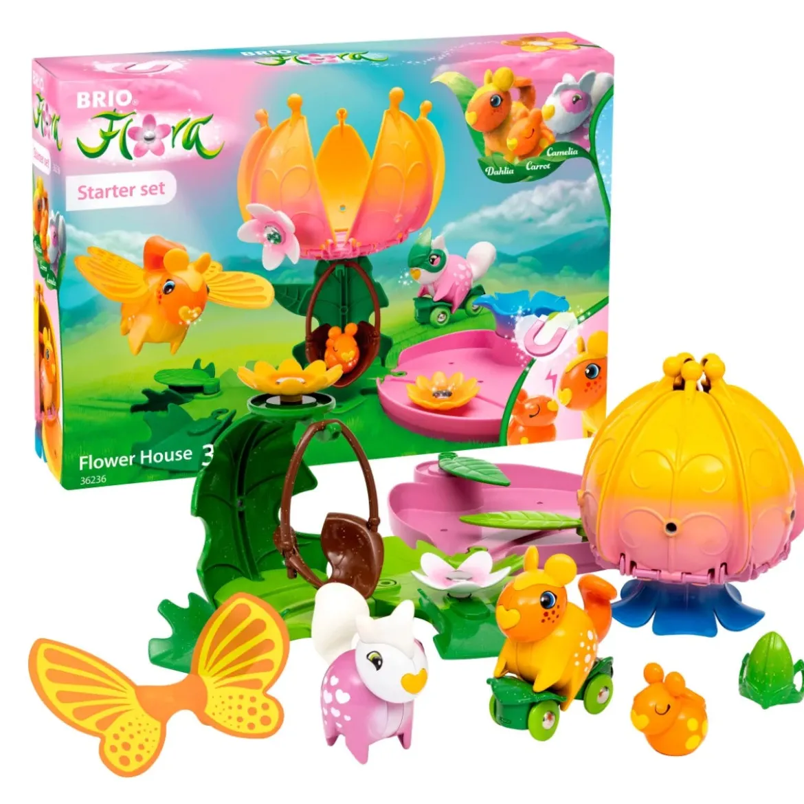 Brio 36236 Flora Kukkatalo 19 Osaa