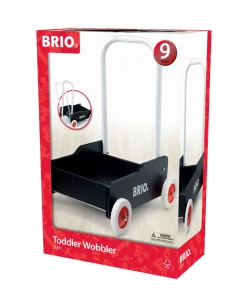 Brio Kävelyvaunu/taaperokärry Musta