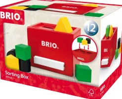 Brio 30148 Palikkalaatikko Sorting Box Punainen