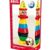 Brio 30120 Stacking Clown Puinen Pinottava Klovni