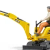 Bruder JCB Minikaivuri 8010 CTS ja Hahmo