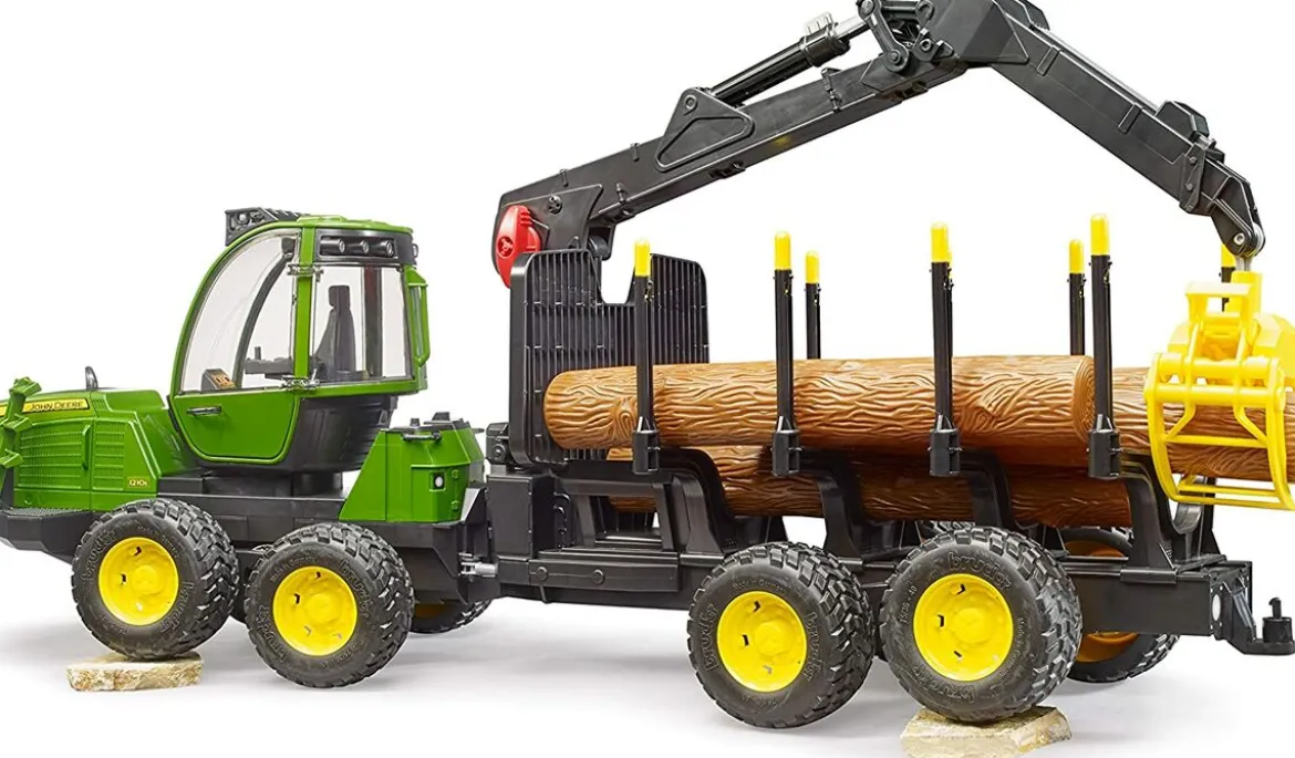 Bruder 02133 John Deere Metsätyökone 1:16