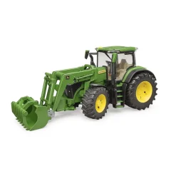 Bruder 3151 John Deere 7R 350 Etukuormaajalla 1:16