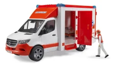 Bruder 02676 MB Ambulanssi + Kuljettaja 1:16