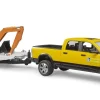 Bruder 2546 RAM 2500 Lava-Auto, Lavetti sekä Kaivuri