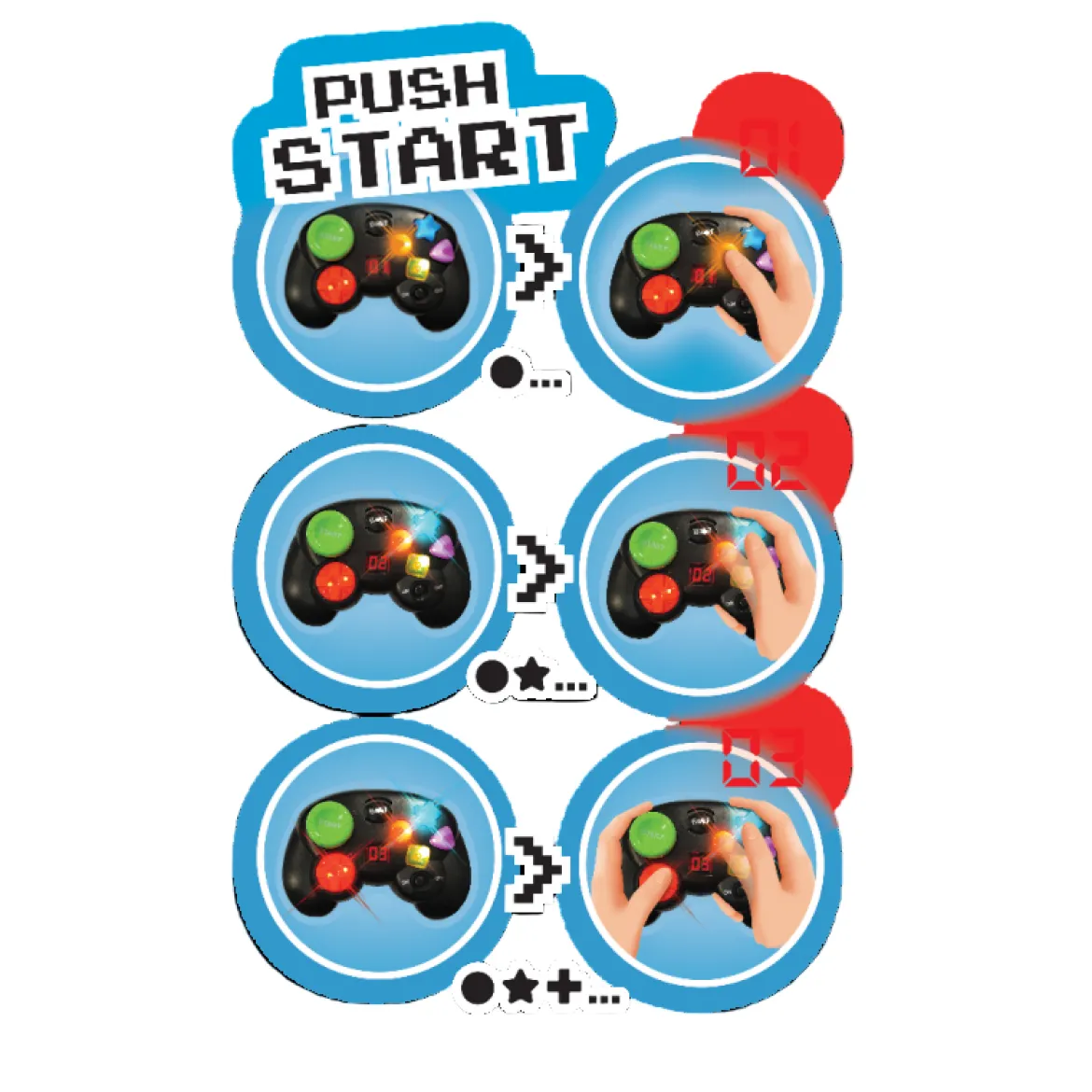 Buki Memory Game "Pelikonsoli" Peli