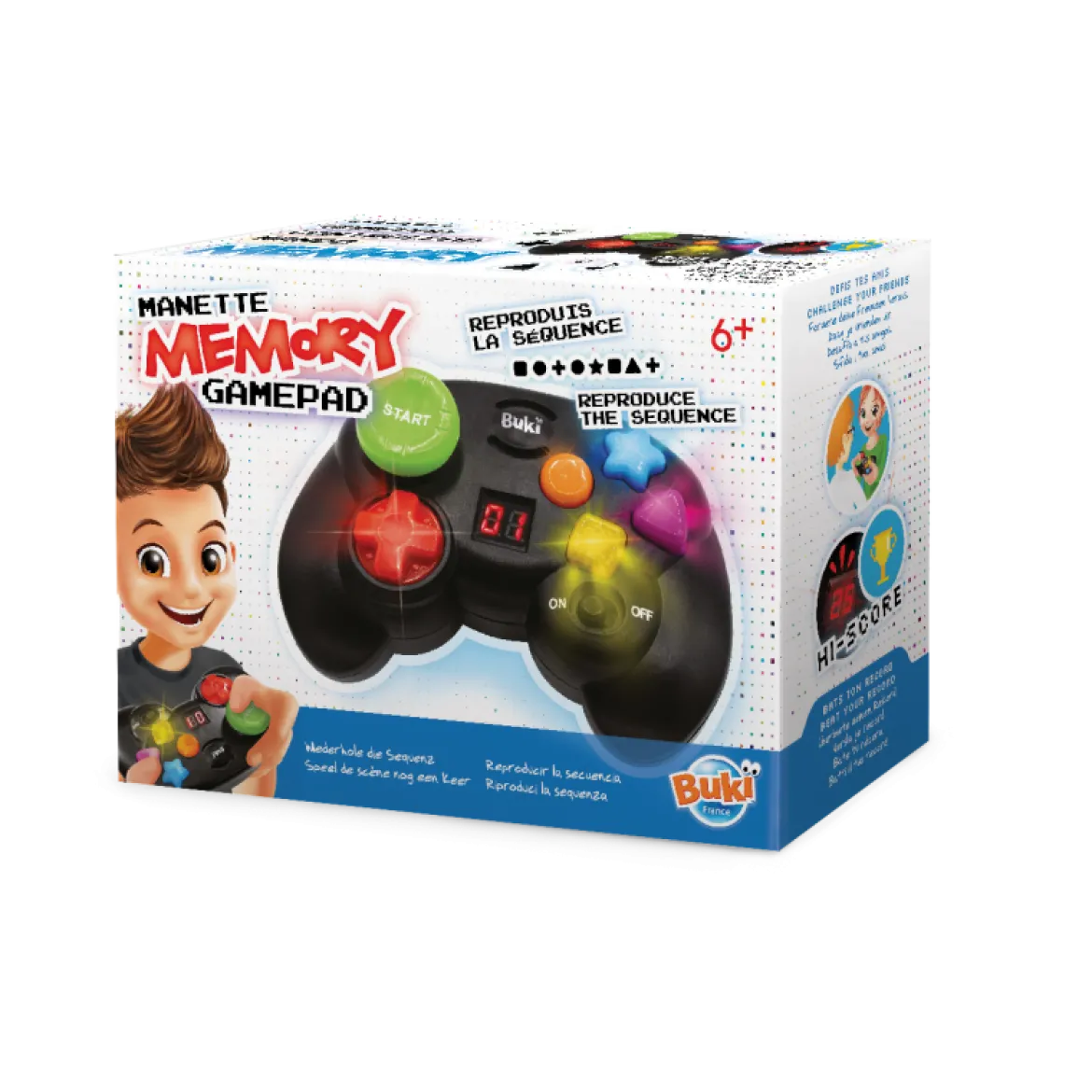 Buki Memory Game "Pelikonsoli" Peli