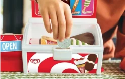 Casdon Ice Cream Freezer Jäätelökioski Leikkisetti