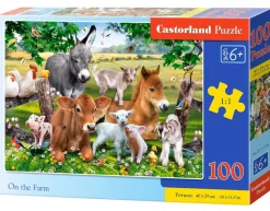 Castorland Palapeli 100 Palaa On the Farm