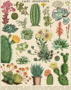 Cavallini & Co. Vintage Puzzle 1000 palaa Cacti & Succulents