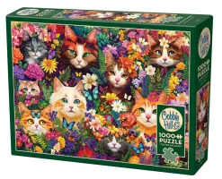 Cobble Hill 1000 Palan Palapeli Blooming Whiskers