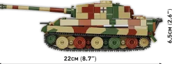 Cobi Hc WwiiPz.Kpfw.Vib Tiger Ii Kon. 510 Osaa Koottava Panssarivaunu