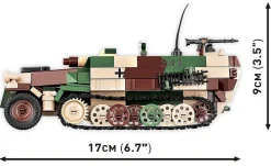 Cobi 2283 Sd.Kfz. 251/9 "Stummel" Koottava