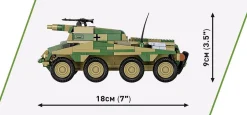 Cobi 2288 Sd.Kfz. 234/3 Stummel Koottava Panssarivaunu