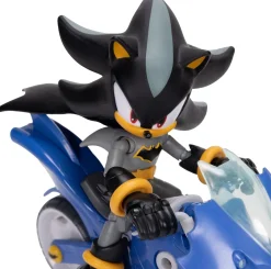 DC x Sonic the Hedgehog 12,7cm Batman Shadow ja Batcycle-Moottoripyörä