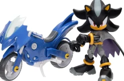DC x Sonic the Hedgehog 12,7cm Batman Shadow ja Batcycle-Moottoripyörä