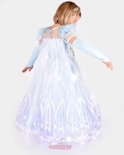 Den Goda Fen Jääprinsessa "Frozen" Mekko Sininen 2-4v 98-104 cm