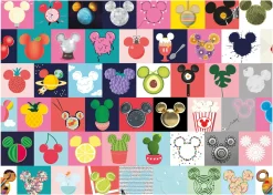 Dino Puzzle 1000 Palan Palapeli Mickey Mouse Ears