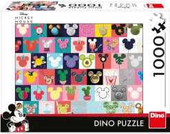Dino Puzzle 1000 Palan Palapeli Mickey Mouse Ears